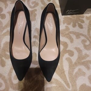 Betsey Johnson Black Suede Heels Timeless Elegance